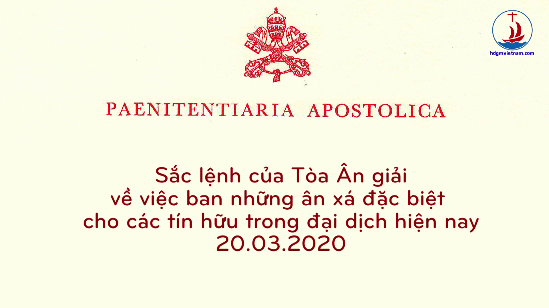 SẮC LỆNH CỦA TÒA ÂN GIẢI BAN NHỮNG ÂN XÁ ĐẶC BIỆT
