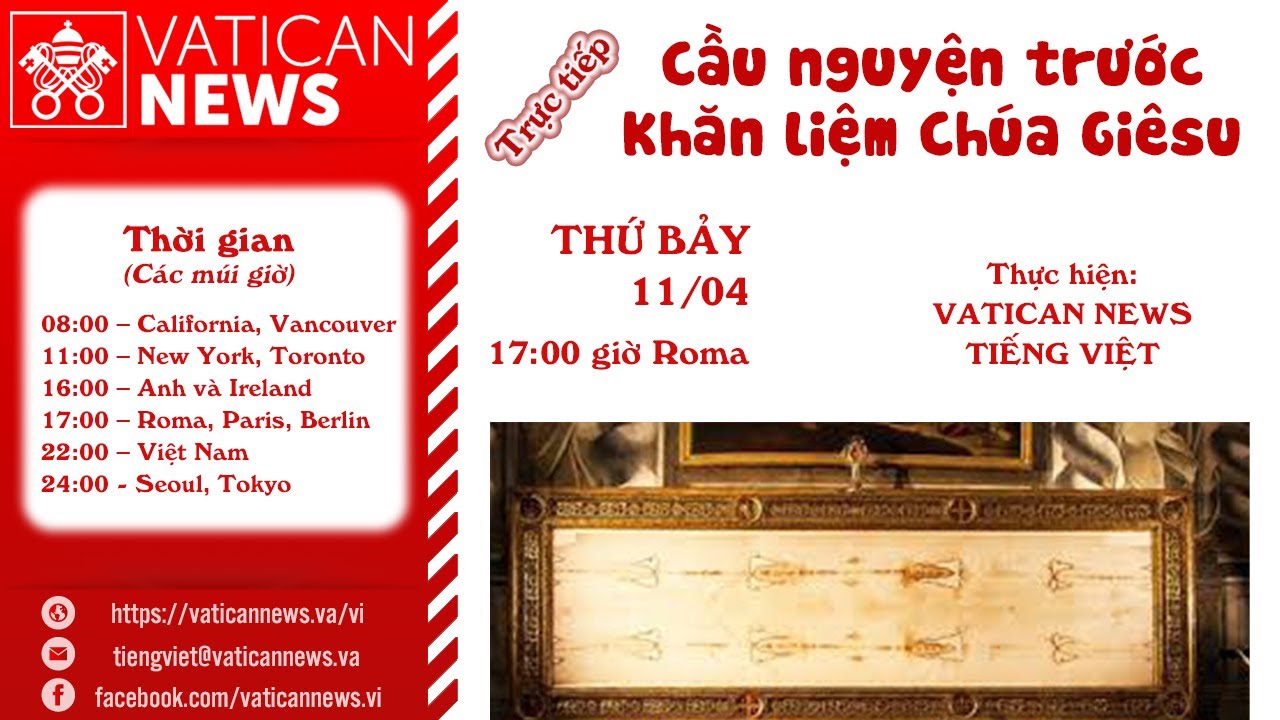 Cầu nguyện trước Khăn Liệm Chúa Giêsu ở Torino