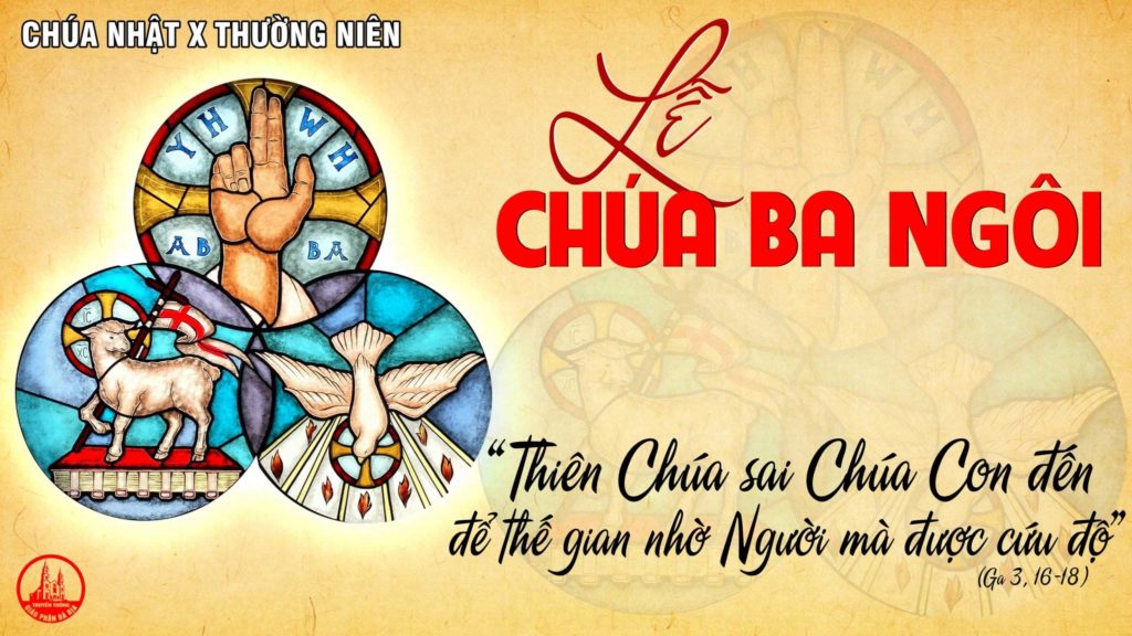 DẪN VÀO THÁNH LỄ VÀ SUY NIỆM CHÚA NHẬT CHÚA BA NGÔI – A