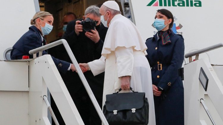 ĐTC Phanxicô lên đường viếng thăm Iraq