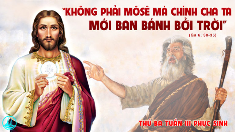 THỨ 3 TUẦN 2 PHỤC SINH (Ga 6, 30-35)