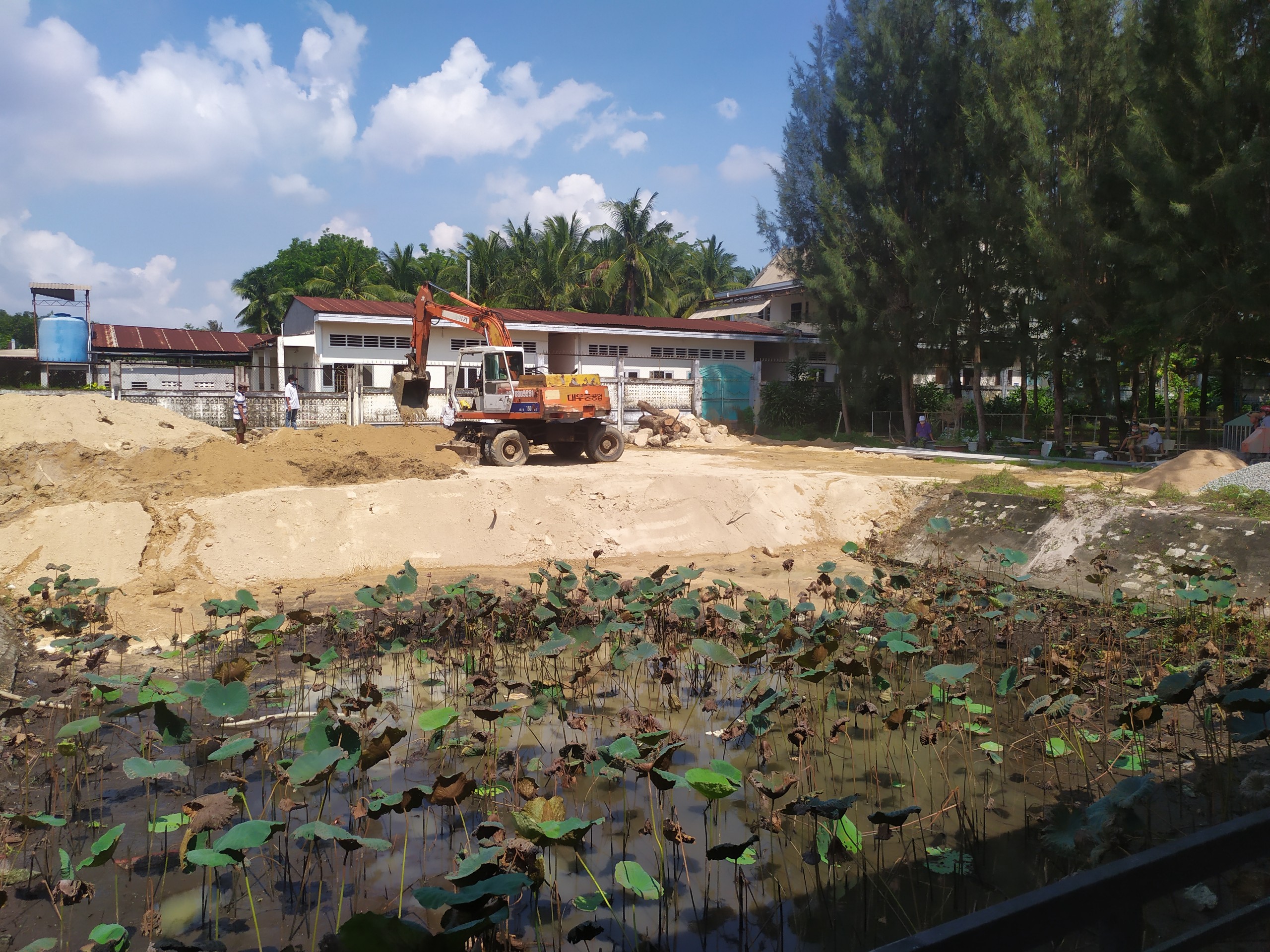 Ngày 28/06, Công Trình Chỉnh Trang Hoa Viên Giáo Xứ