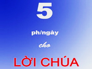 5 phút Lời Chúa tháng 07.2021