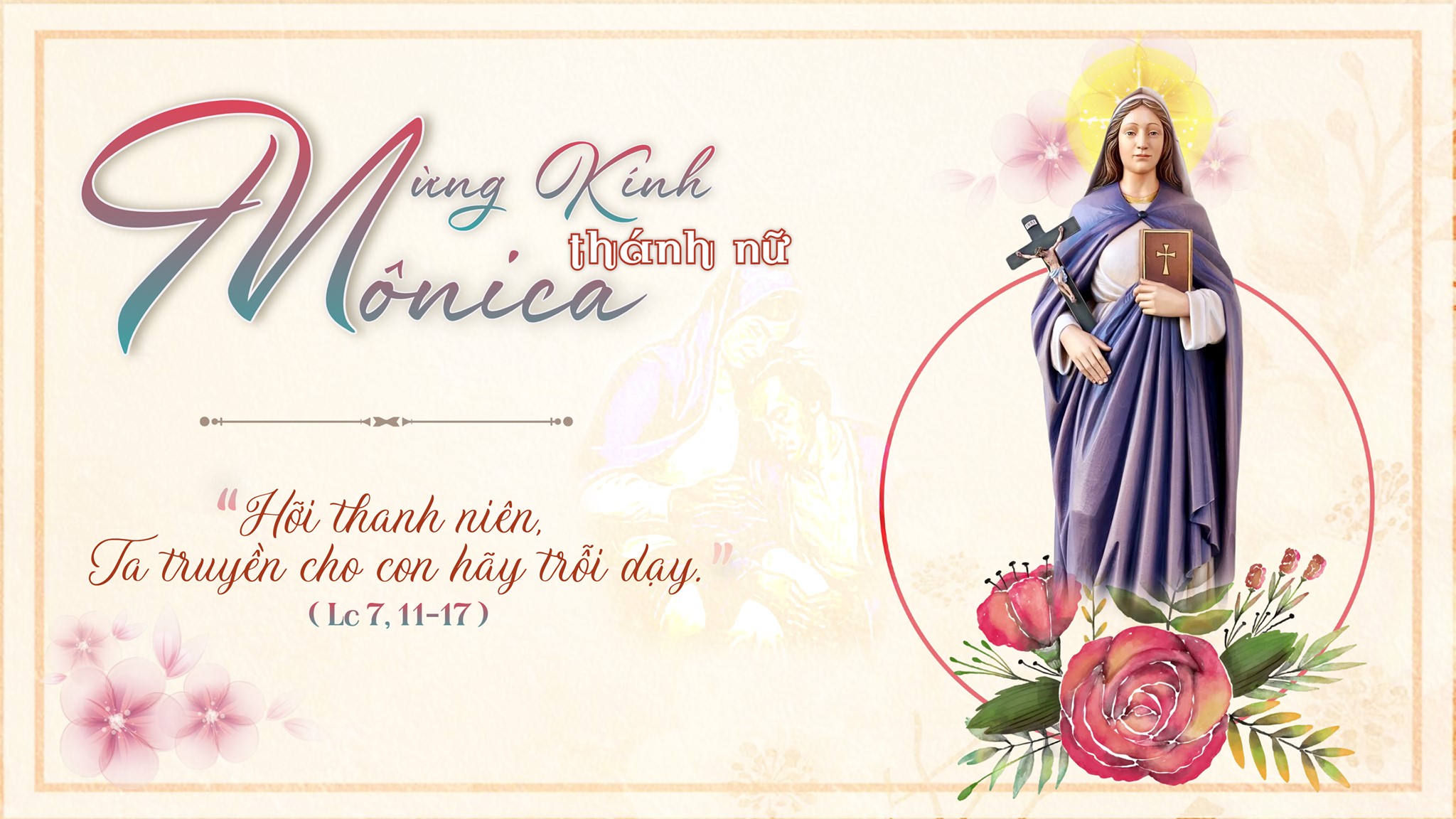 Phim hoạt hình về THÁNH MONICA – 17 năm cầu nguyện cho con hoán cải – BỔN MẠNG CÁC BÀ MẸ CÔNG GIÁO